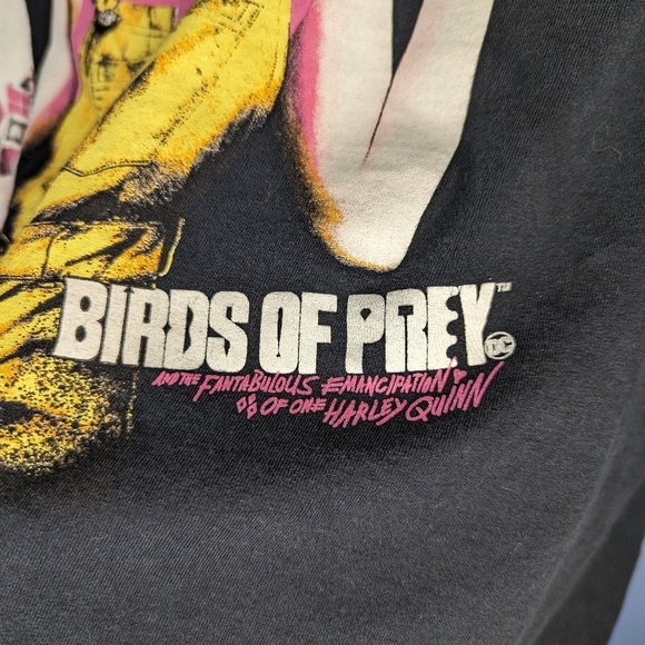 Birds of Prey Movie DC Harley Quinn Fantabulous T-shirt Woman's 2XL - Picture 3 of 4